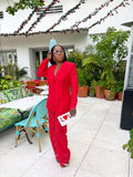 Latoya Lace Pants Set