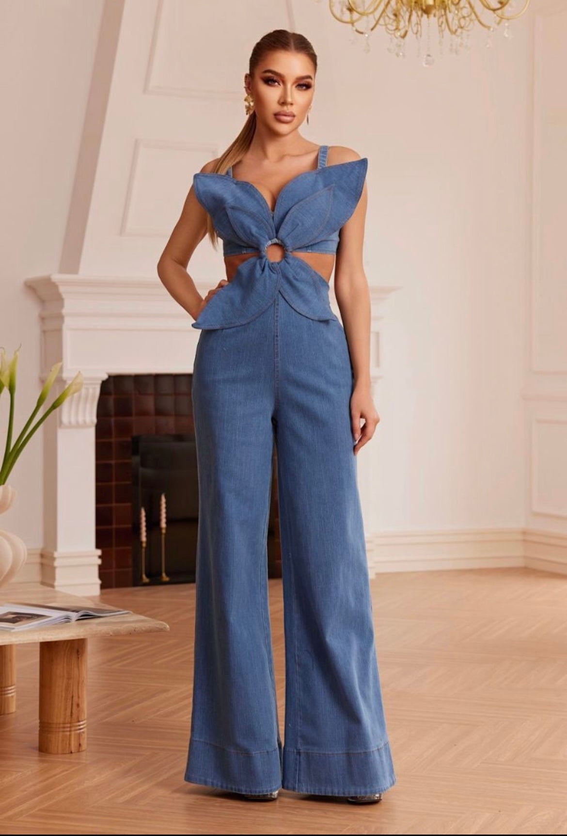 Lisette Denim Jumpsuit