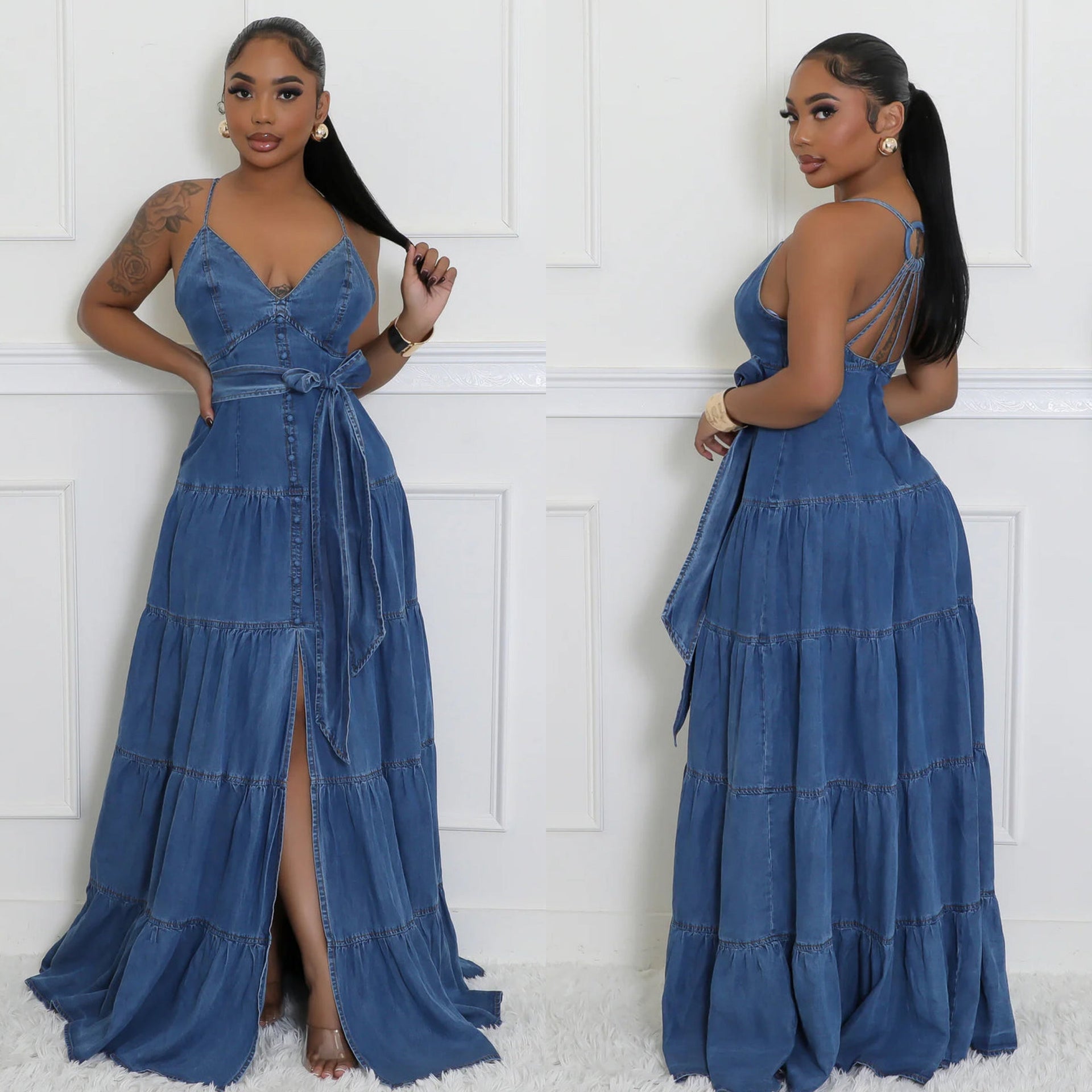 green emerald velvet dress Love Welove Fashion Denim Dress for Women Button Down Shirt Dress Casual  Summer Jean Outfit for Work Travel Vacation Daily Wear Dark Blue at Amazon  Women's Clothing store
