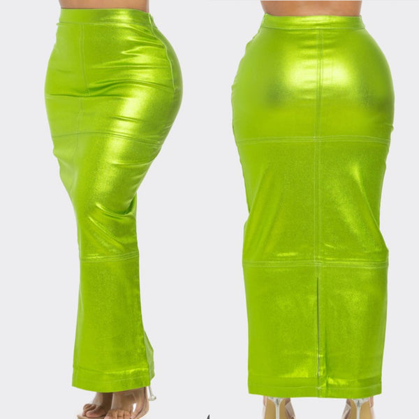 Mila Metallic Skirt