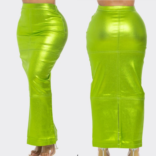 Mila Metallic Skirt