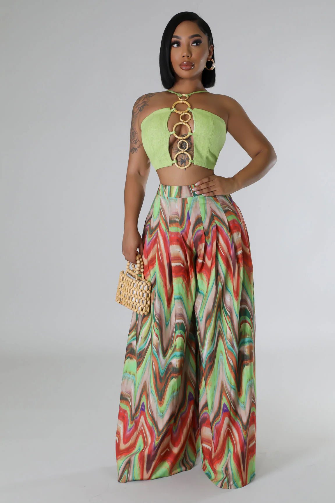 Rhea Pants Set