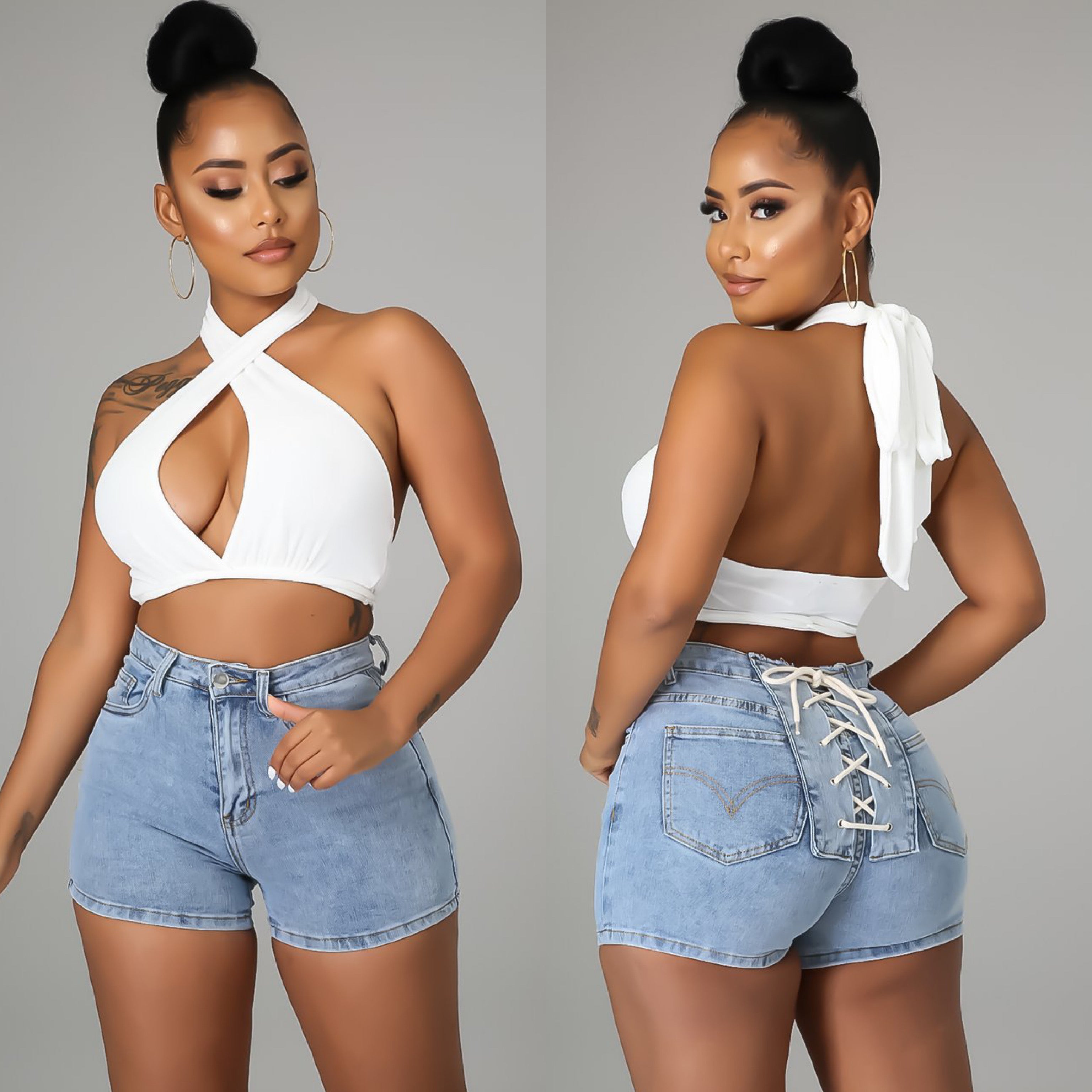 Jojo Denim Shorts