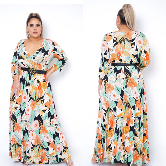 Vera Plus Maxi Dress